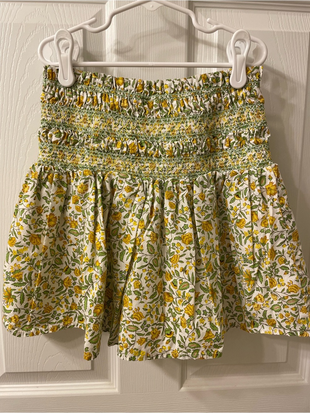 Crewcuts by J.Crew Floral Smocked Skirt – Girls Large